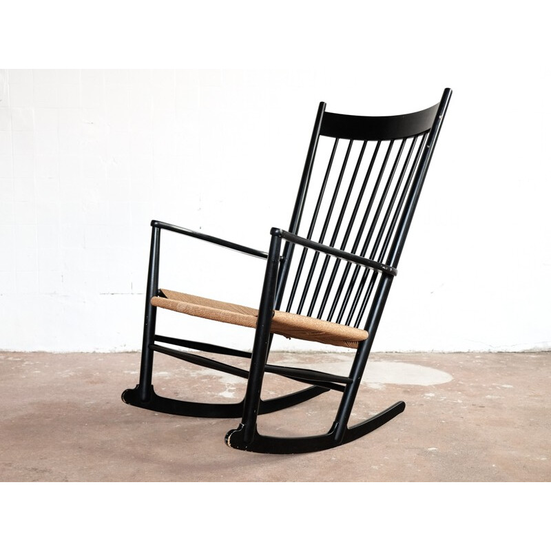 FDB Møbler "J16" Rocking chair, Hans WEGNER - 1944