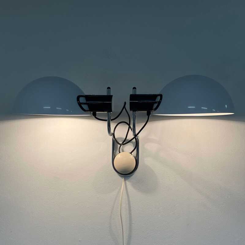 Vintage Libellule wall lamp by Harveiluce iGuzzini, Italy 1970s