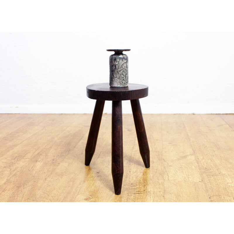 Vintage solid wood stool