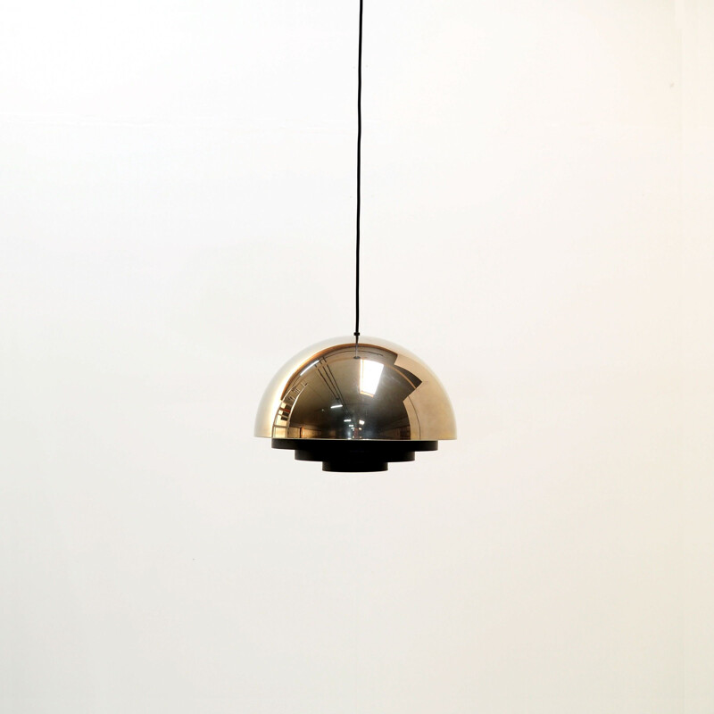 Lámpara de suspensión vintage "Milieu" de Jo Hammerborg para Fog