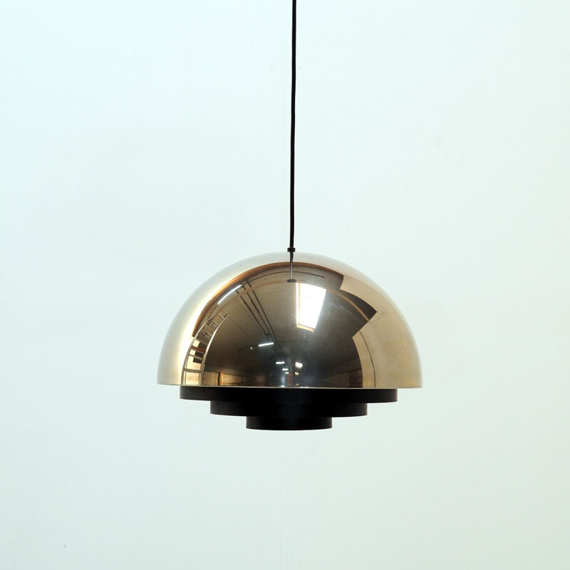 Lámpara de suspensión vintage "Milieu" de Jo Hammerborg para Fog