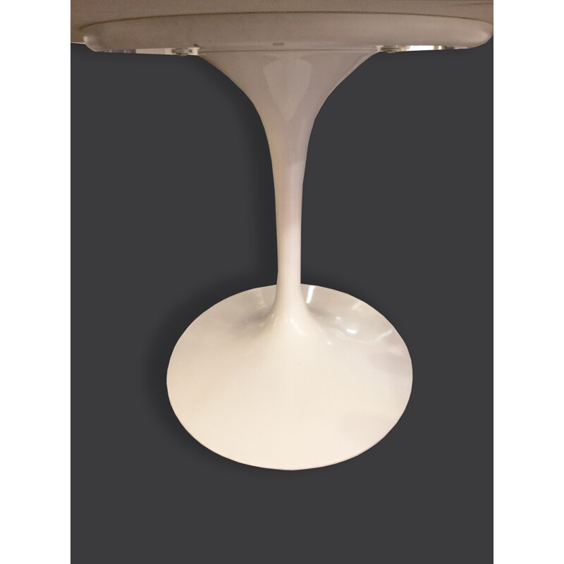 Table ovale Knoll en marbre Carrare, Eero SAARINEN - 1990