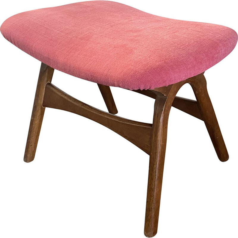 Vintage pink stool