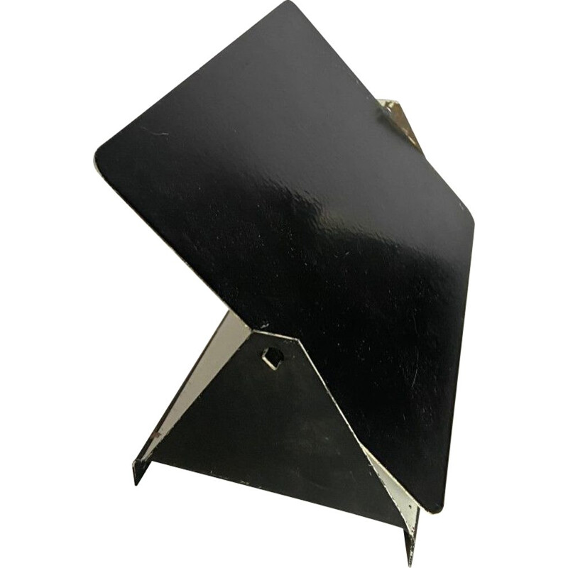 Vintage Cp1 black metal wall lamp by Charlotte Perriand