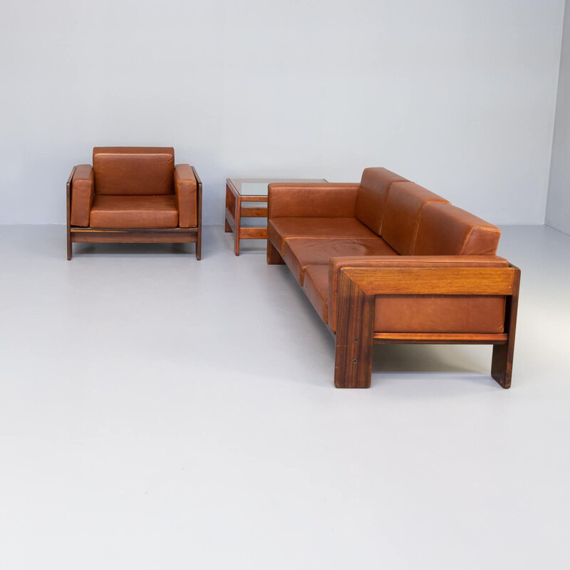 Vintage Bastiano living room set by Tobia Scarpa for Knoll, 1960s