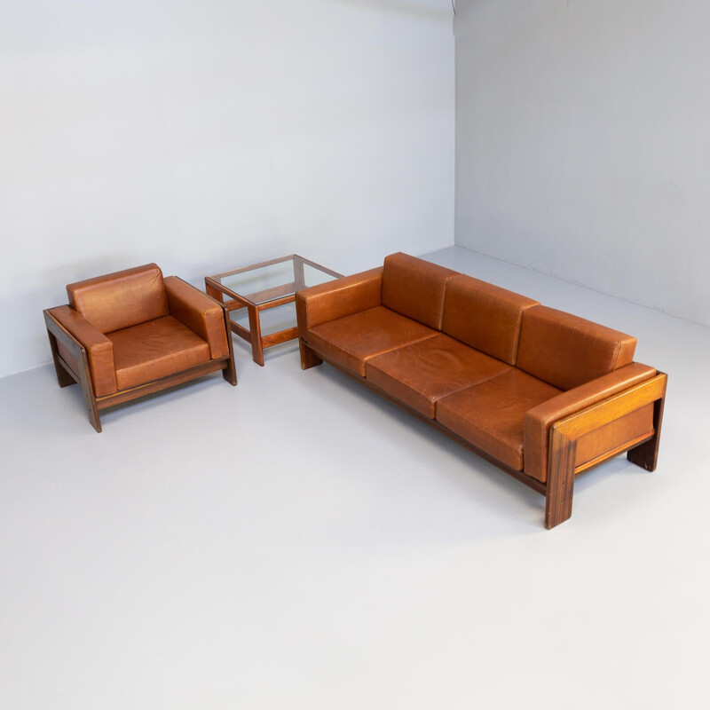 Ensemble de salon Bastiano vintage de Tobia Scarpa pour Knoll, 1960