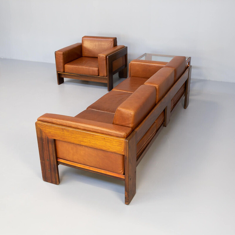 Vintage Bastiano living room set by Tobia Scarpa for Knoll, 1960s