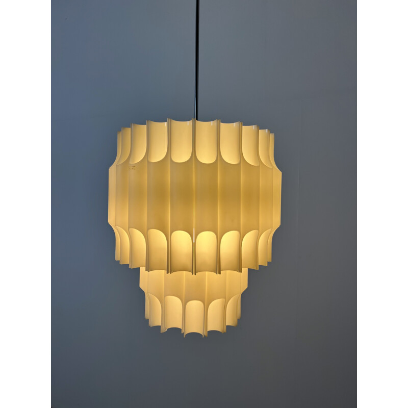 Vintage Teulada pendant lamp by Harvey Guzzini, 1970