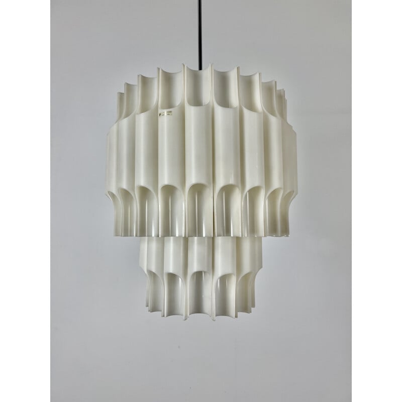 Vintage Teulada pendant lamp by Harvey Guzzini, 1970