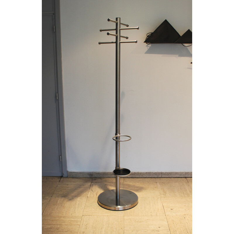 Vintage metal coat rack