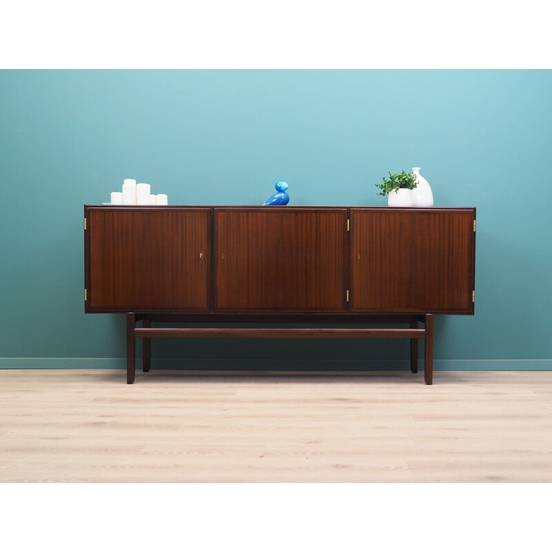 Vintage Deens mahoniehouten dressoir van Ole Wanscher, 1960