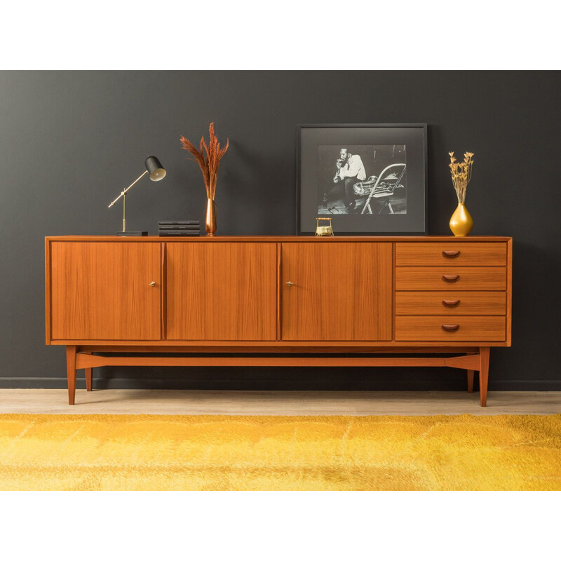 Vintage sideboard in teak veneer, Germany 1960s