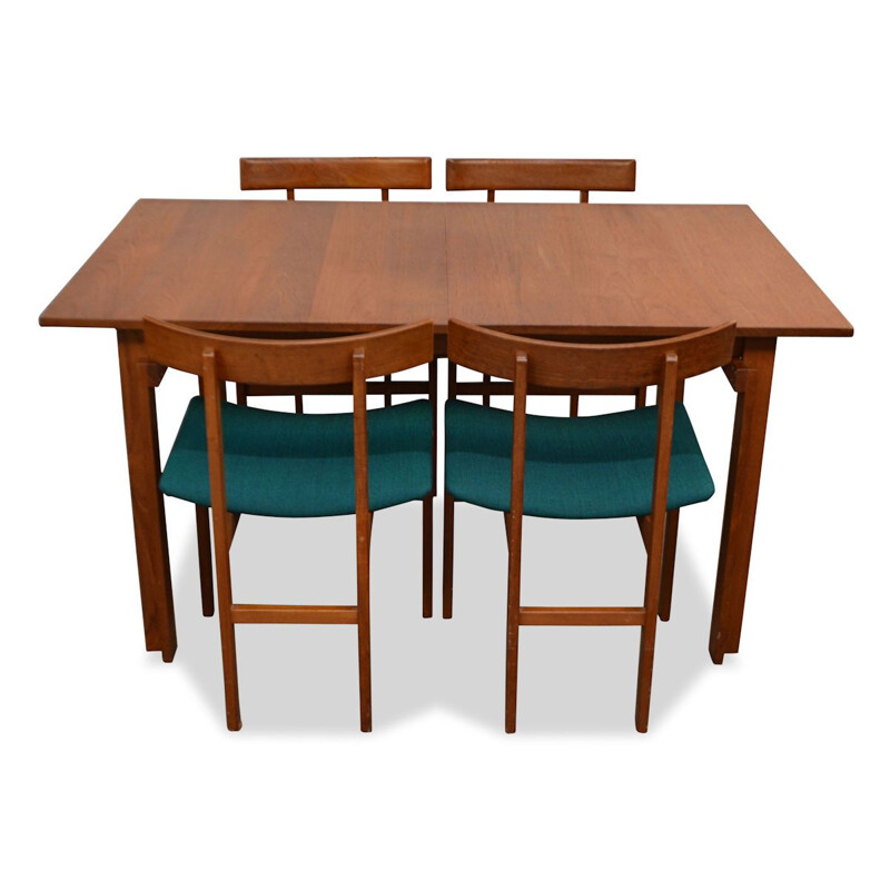 Vintage Danish teak dining set by Inger Klingenberg for France & Son