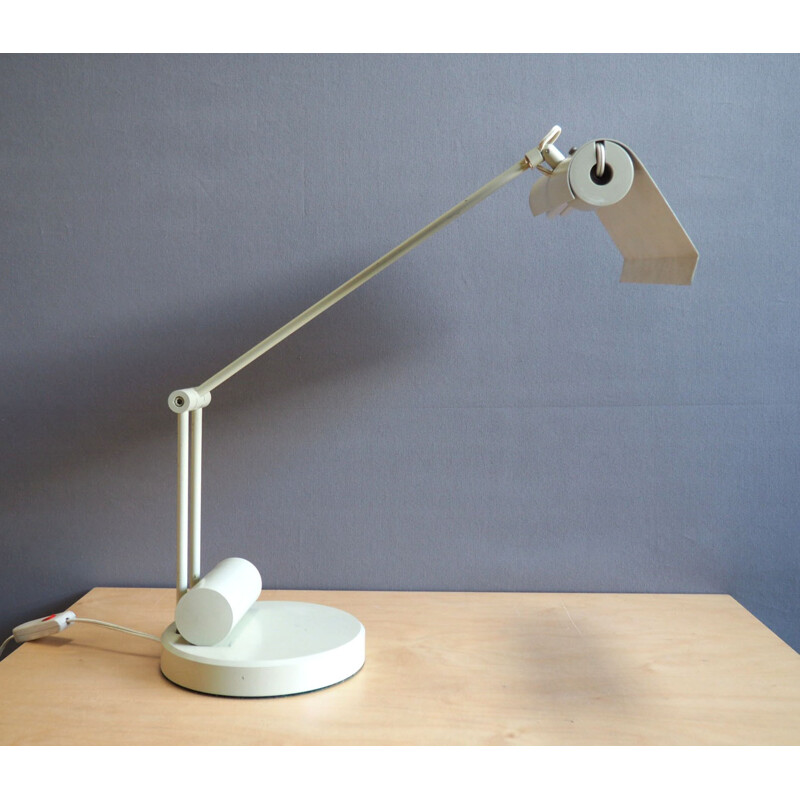 Adjustable architect table lamp in metal - 1970s