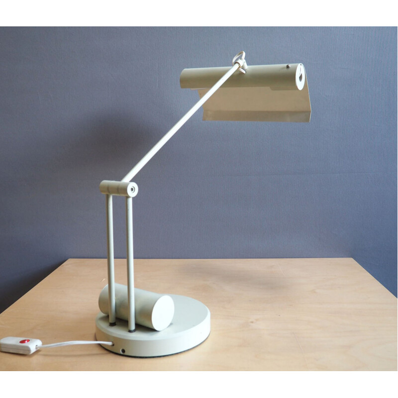 Adjustable architect table lamp in metal - 1970s