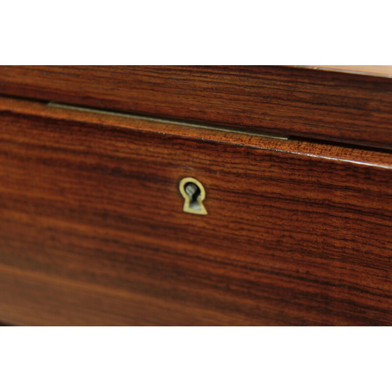 French desk in rosewood - 1930s