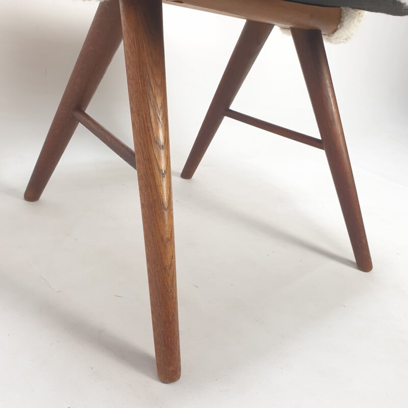 Vintage stoel van Cees Braakman voor Pastoe, Nederland 1950