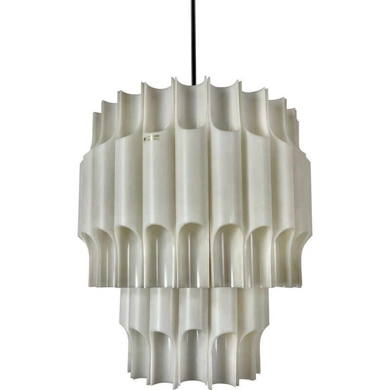 Vintage Teulada pendant lamp by Harvey Guzzini, 1970