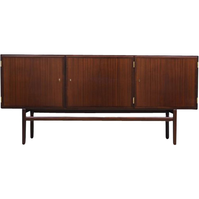 Mahogany vintage Danish sideboard by Ole Wanscher, 1960s