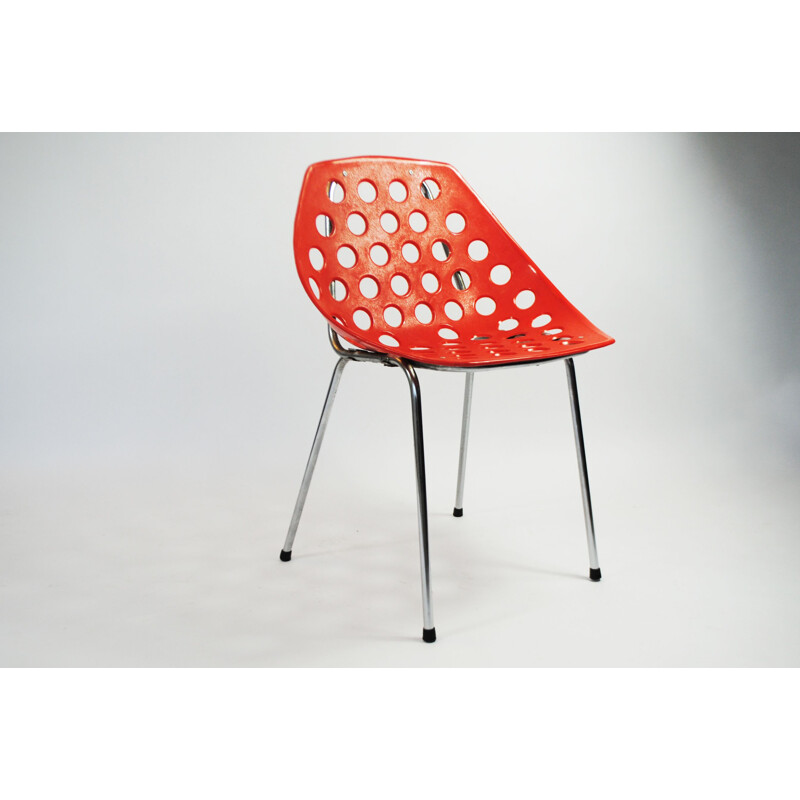 Vintage Coquillage chair by Pierre Guarich for Meurop, 1961