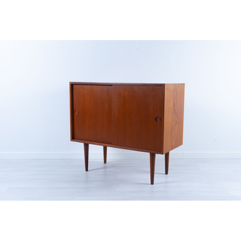 Vintage Danish teak sideboard by Kai Kristiansen for Feldballes Møbelfabrik, 1960s