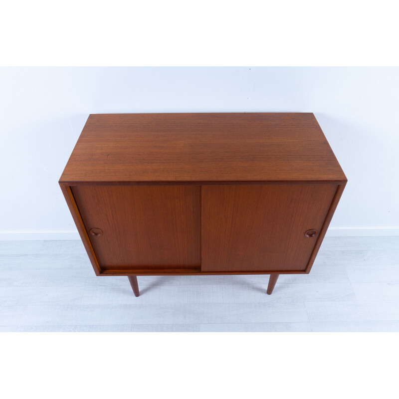 Vintage Danish teak sideboard by Kai Kristiansen for Feldballes Møbelfabrik, 1960s