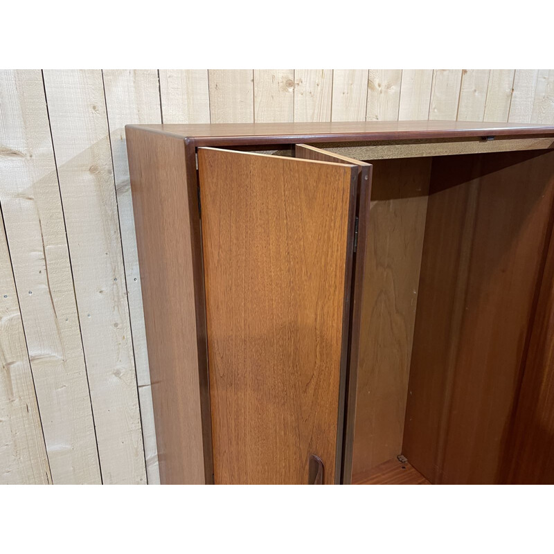 Vintage G-Plan 3-door teak cabinet, 1970