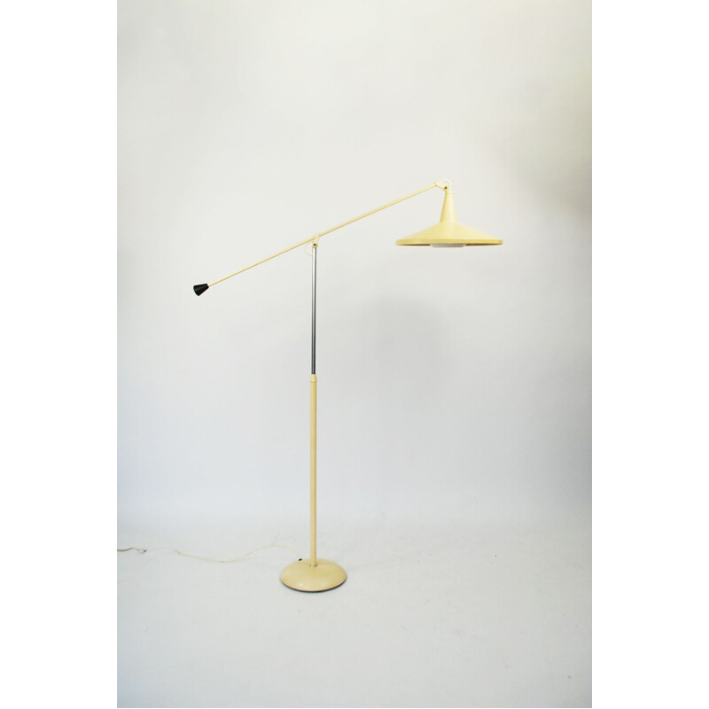 Lampadaire vintage Panama de Wim Rietveld pour Gispen, 1957