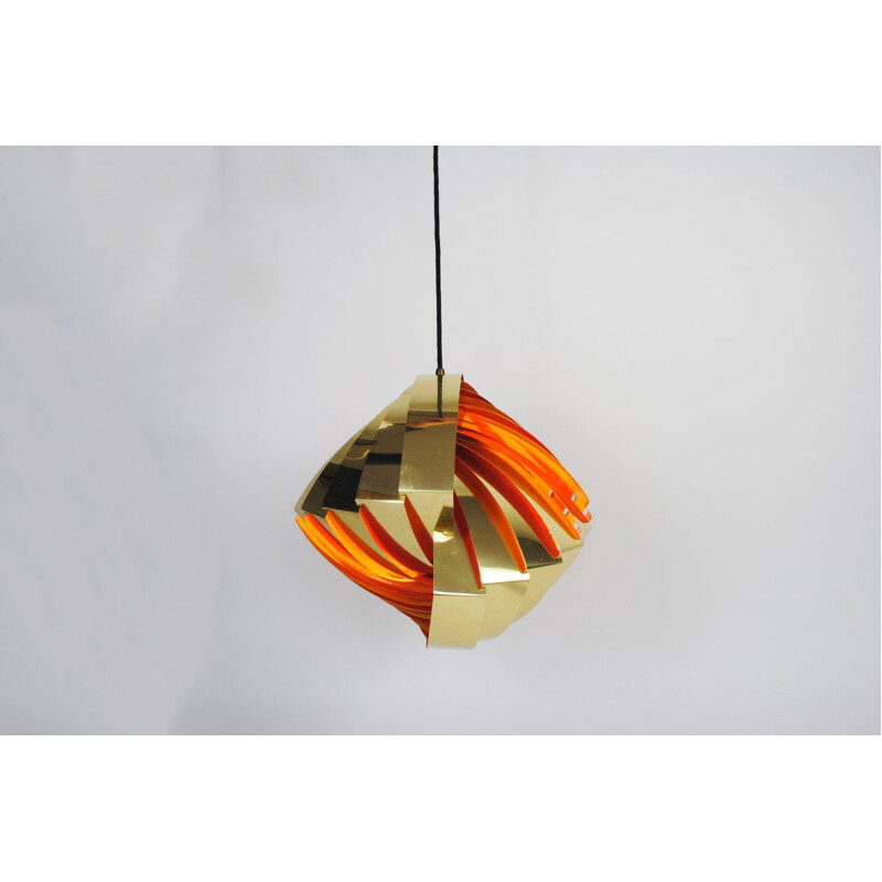 Vintage hanglamp van Louis Weisdorf voor Lyfa, 1950