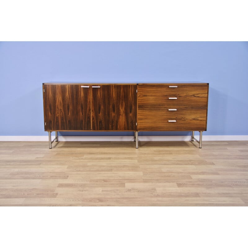 Vintage rosewood sideboard by Cees Braakman for Pastoe, Netherlands 1960