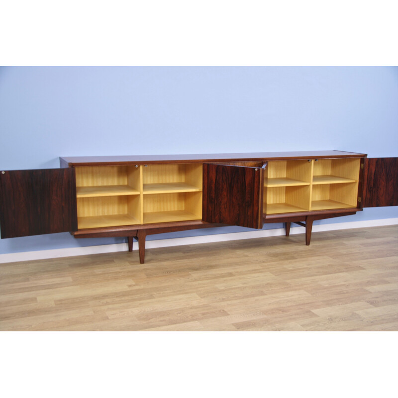Vintage rosewood sideboard by William Watting for Fristho, Netherlands 1960