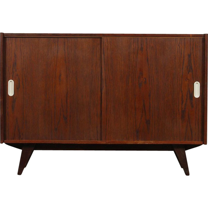 Vintage dark oakwood chest of drawers by Jiri Jiroutek for Interier Praha, 1960