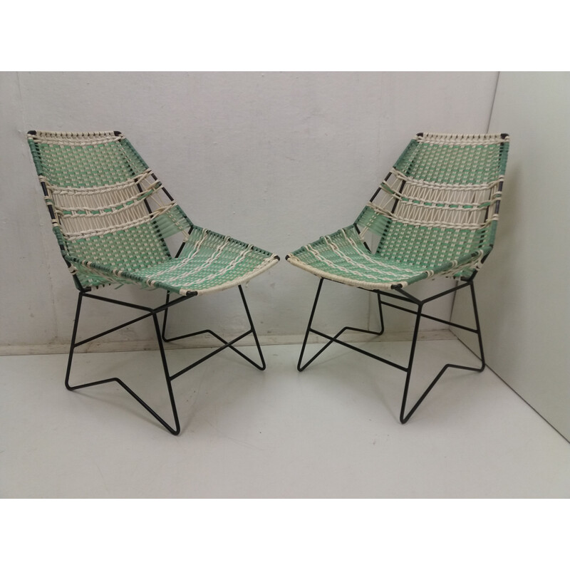 Vintage living room set by Vertex, Czechoslovakia 1960