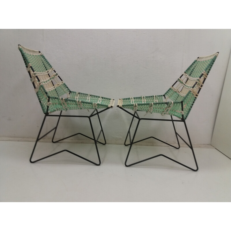 Vintage living room set by Vertex, Czechoslovakia 1960