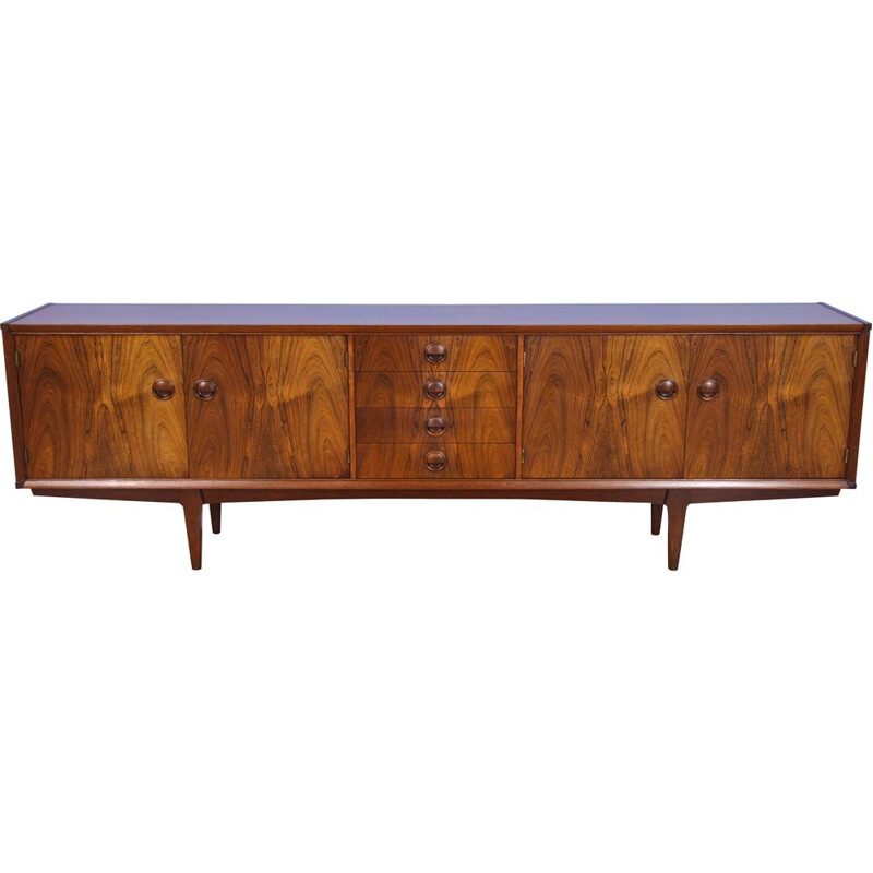 Vintage rosewood sideboard by William Watting for Fristho, Netherlands 1960
