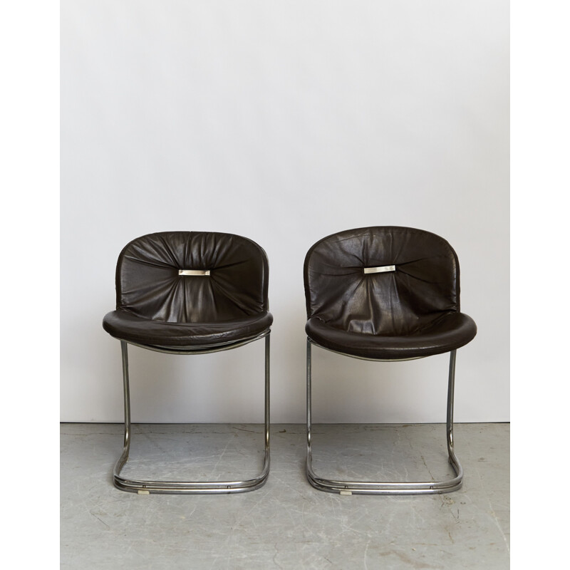 Pair of vintage chairs by Gastone Rinaldi Sabrina for Rima, 1970
