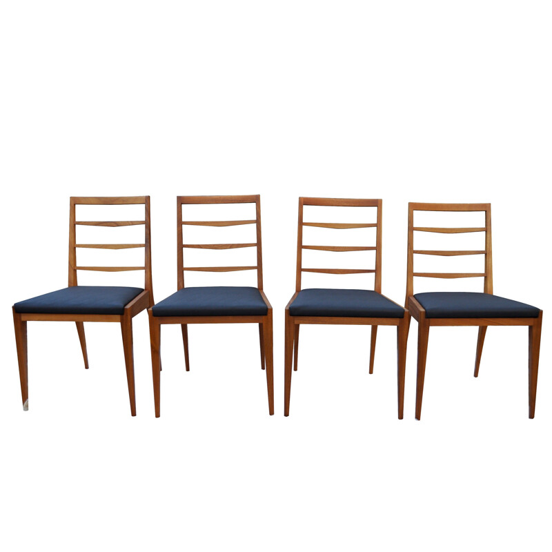 Ensemble de 4 chaises de salle à manger vintage par Mcintosh, 1960