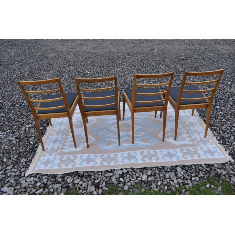 Conjunto de 4 cadeiras de jantar vintage por Mcintosh, 1960