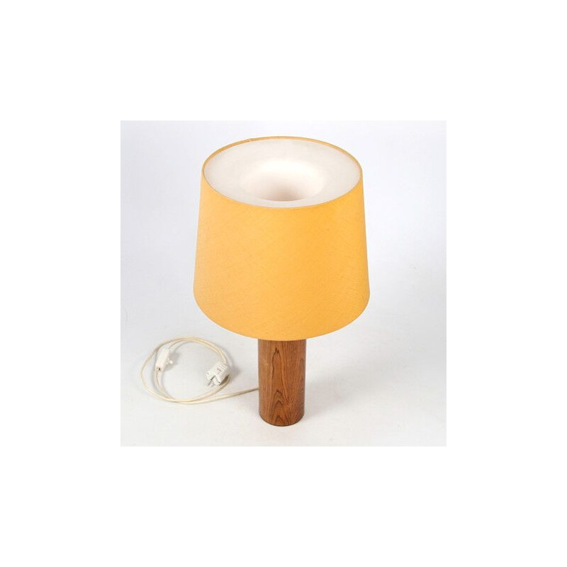 Vintage-Lampe aus Palisanderholz von Uno und Östen Kristiansson für Luxus, Schweden 1960