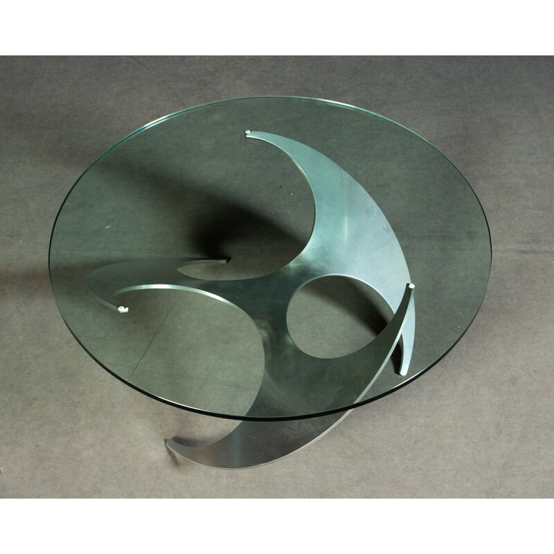 Vintage Propeller coffee table by Knut Hesterberg for Ronald Schmidt