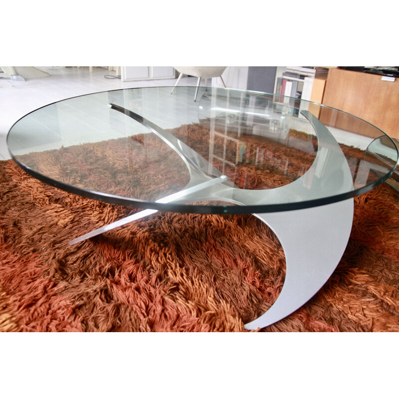 Vintage Propeller coffee table by Knut Hesterberg for Ronald Schmidt