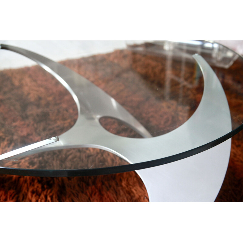 Vintage Propeller coffee table by Knut Hesterberg for Ronald Schmidt