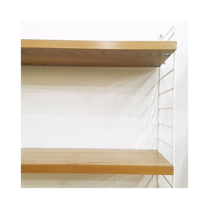 Vintage wall shelf by Kajsa & Nils Strinning for String, 1960s