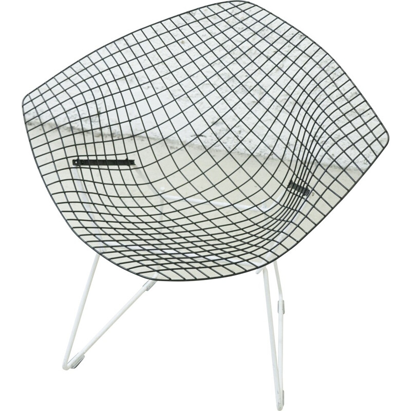 Knoll "Diamond chair" in metal, Harry BERTOIA - 1970s