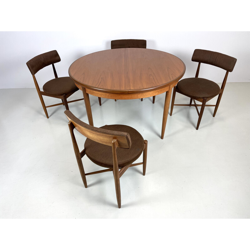 Vintage G-Plan dining set by Victor Wilkins, 1960s