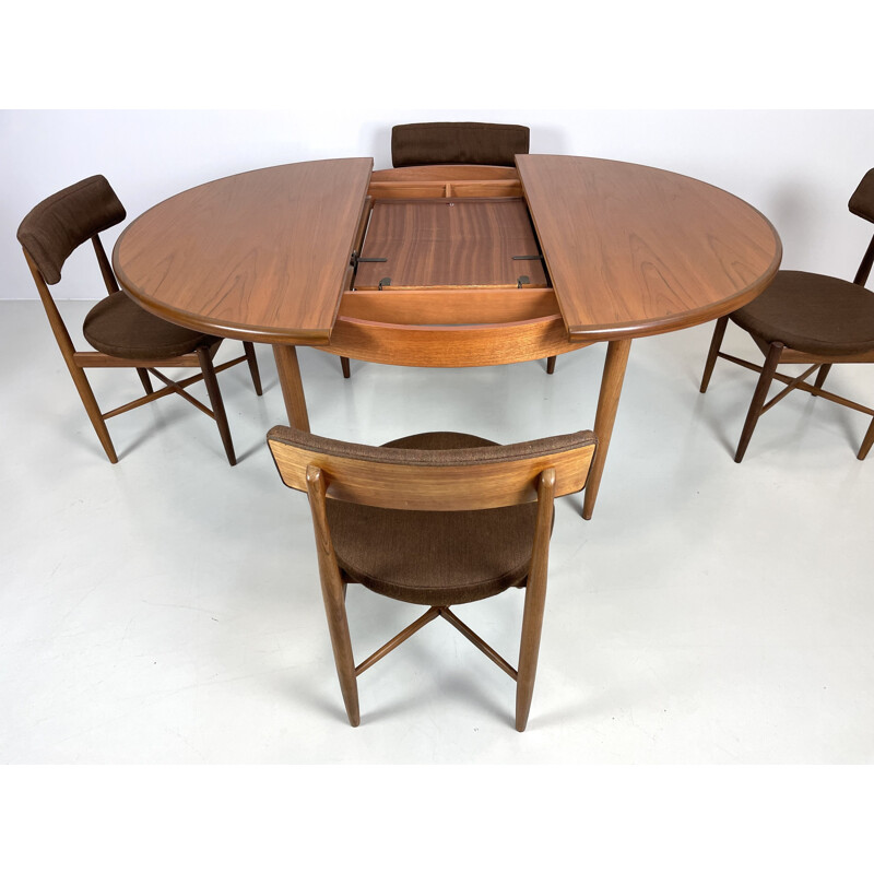 Vintage G-Plan dining set by Victor Wilkins, 1960s