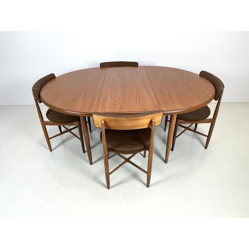 Vintage G-Plan dining set by Victor Wilkins, 1960s