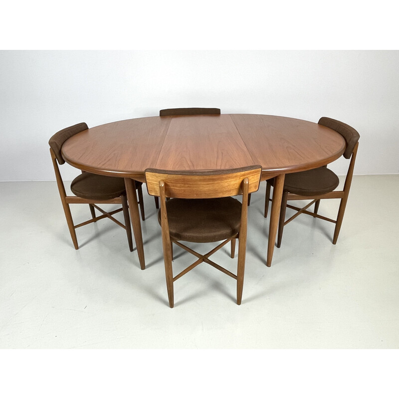 Vintage G-Plan dining set by Victor Wilkins, 1960s