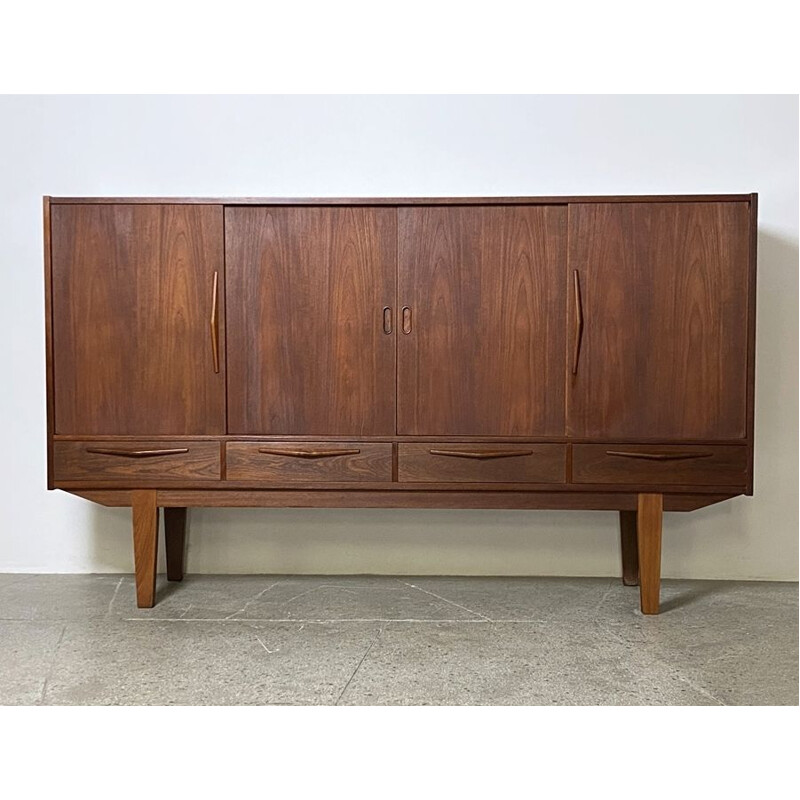 Credenza danese d'epoca in teak, 1960