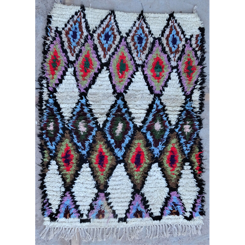 Vintage Berber rug Azilal